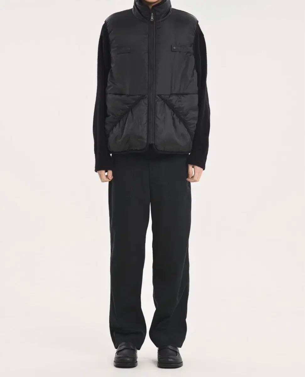 3 ブラウンヤード シェルパ リバーシブル ベスト ブラック