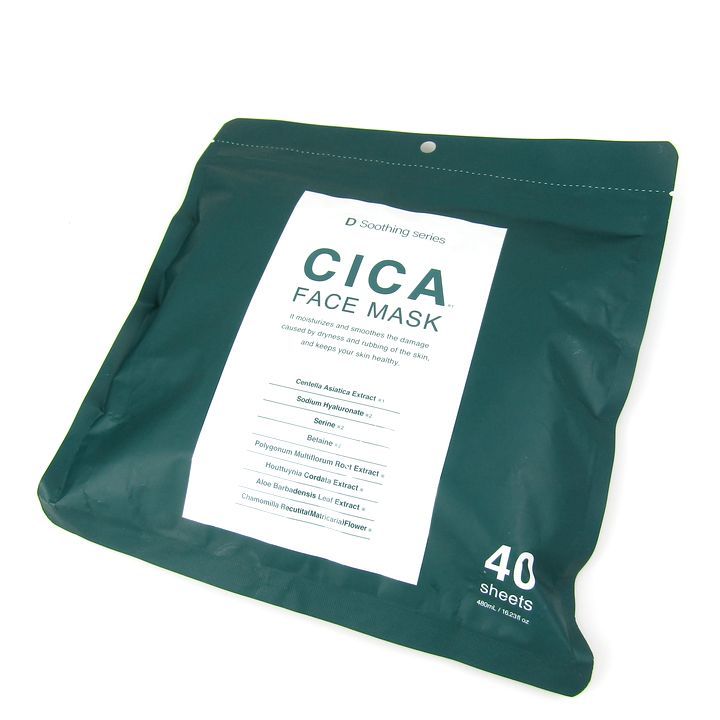 【新品未使用】 CICA シカ 12点 D Soothing series シカ CICA フェイスマスク 40枚入 未使用 フェイス