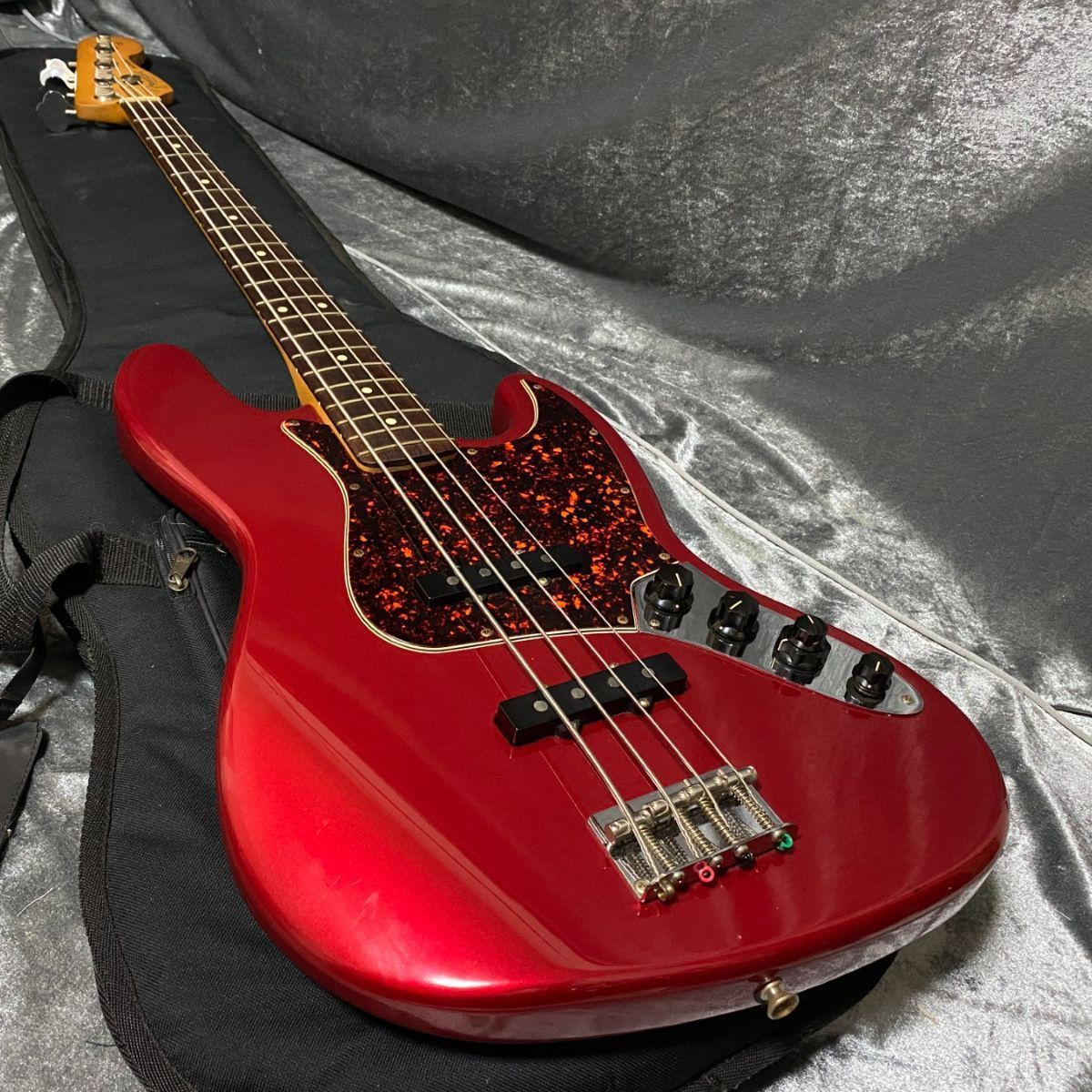 Fender Mexico フェンダー メキシコ Deluxe Active Jazz Bass アクティブPU 3バンドEQ搭載 エレキベース