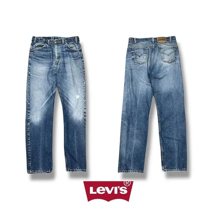 リヴァイ オレンヂタブ 505 デニムパンツ s08481