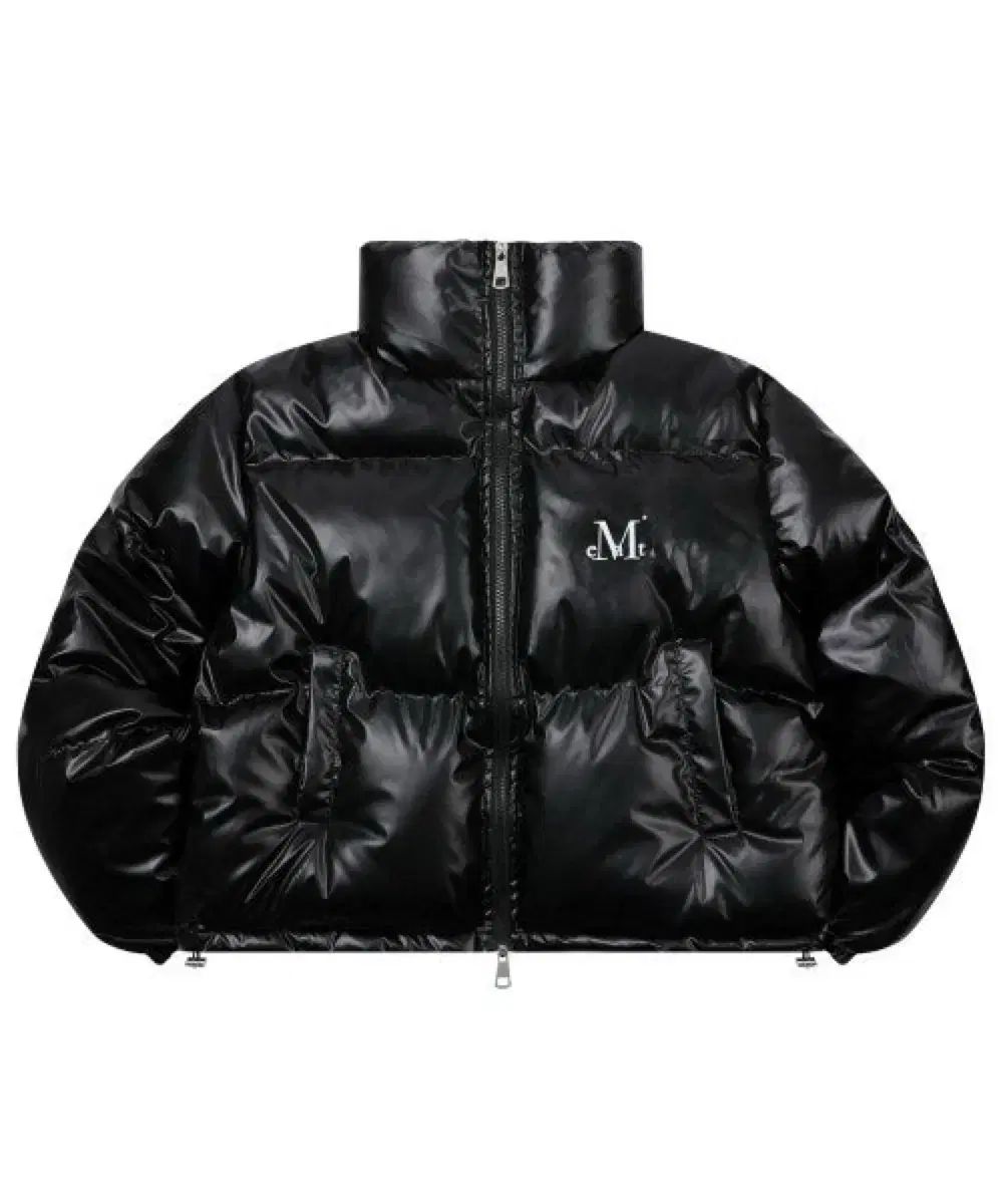 MUCENT(ムセント) フェイブ ハイネック 光沢 グロシー クロップド