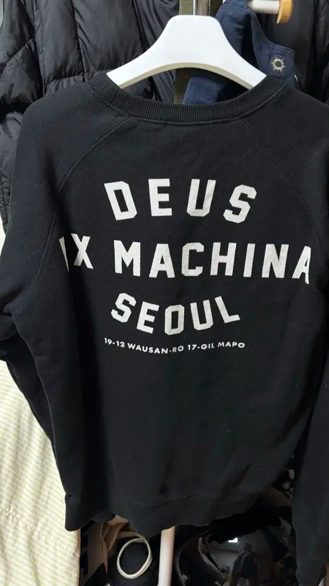 DEUS EX MACHINA デウスエクスマキナ ソウル 起毛 スウェット S