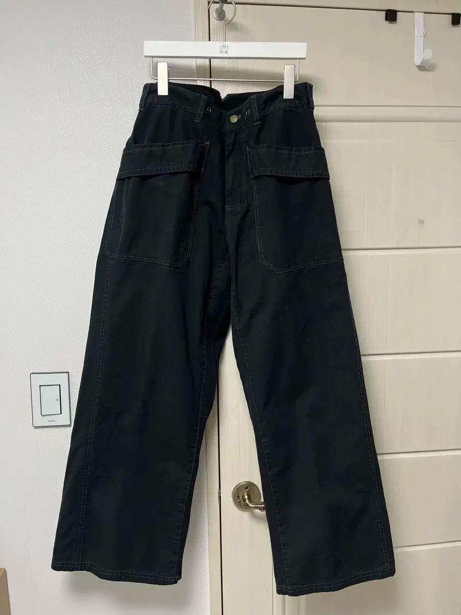 3 ポリテル パーラ パンツ ダークネイビー