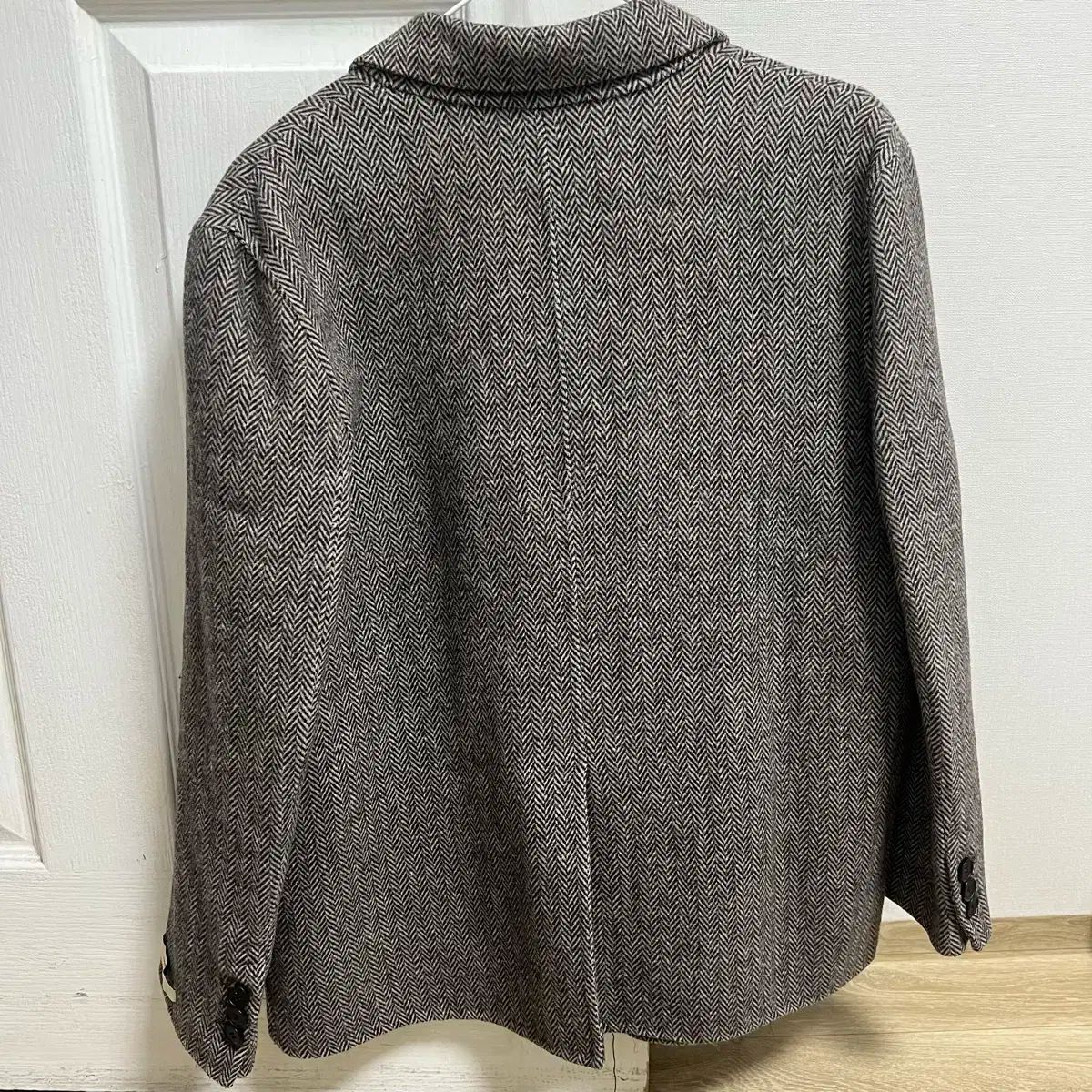 ハンドメイド ヘリンボーン ジャケット