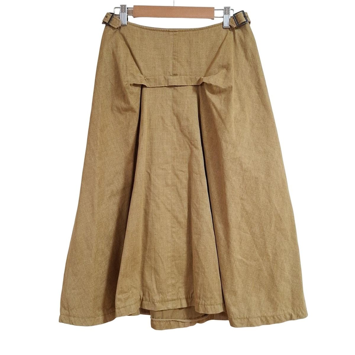 Y s ワイズ ロングスカート サイズ1 S レディース - ベージュ