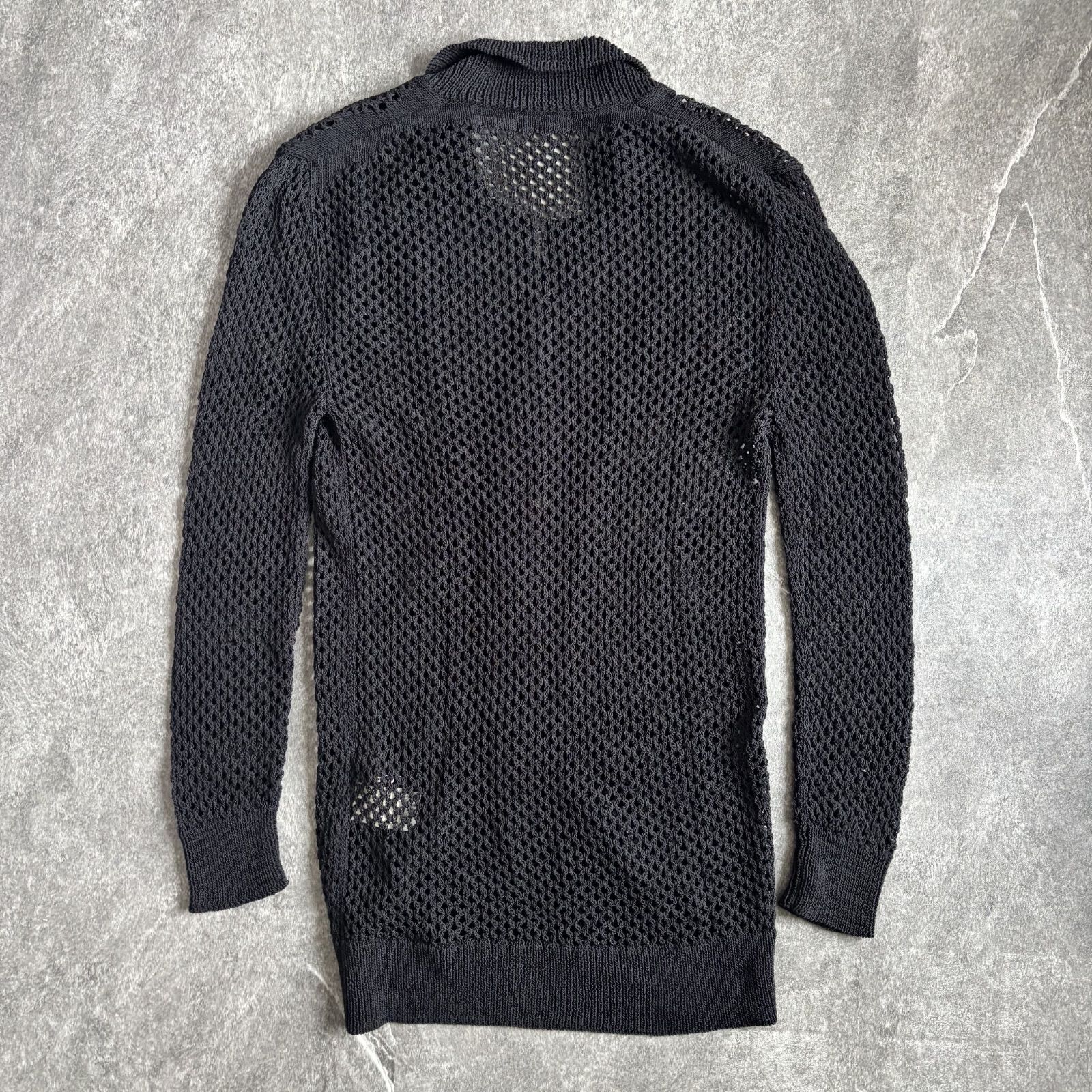 Ground Y ニット Yohji Yamamoto YOHJI YAMAMOTO ヨウジヤマモト ground Y 2023SS メッシュニット