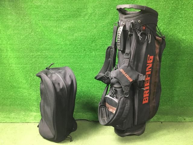 返品OK ゴルフ用品 BRIEFING ブリーフィング 9.5型 差込口の口径24.1センチ