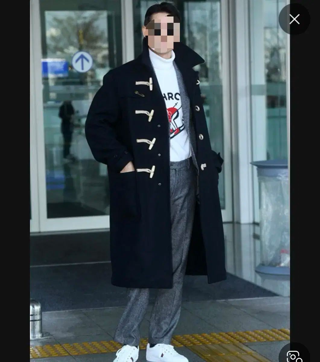 100 HAZZYS ヘジス マン オーバーサイズ ダッフルコート Long KANDAIZUMI_COM