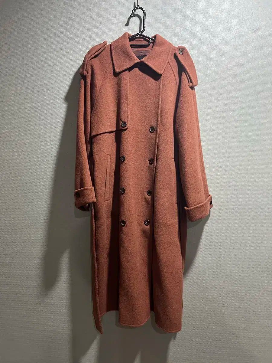 イムブリー ウール ダブル ボタン コート