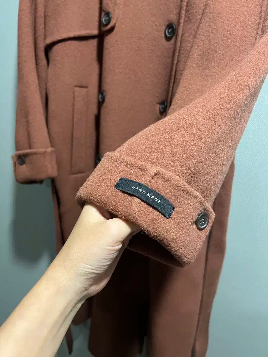 イムブリー ウール ダブル ボタン コート