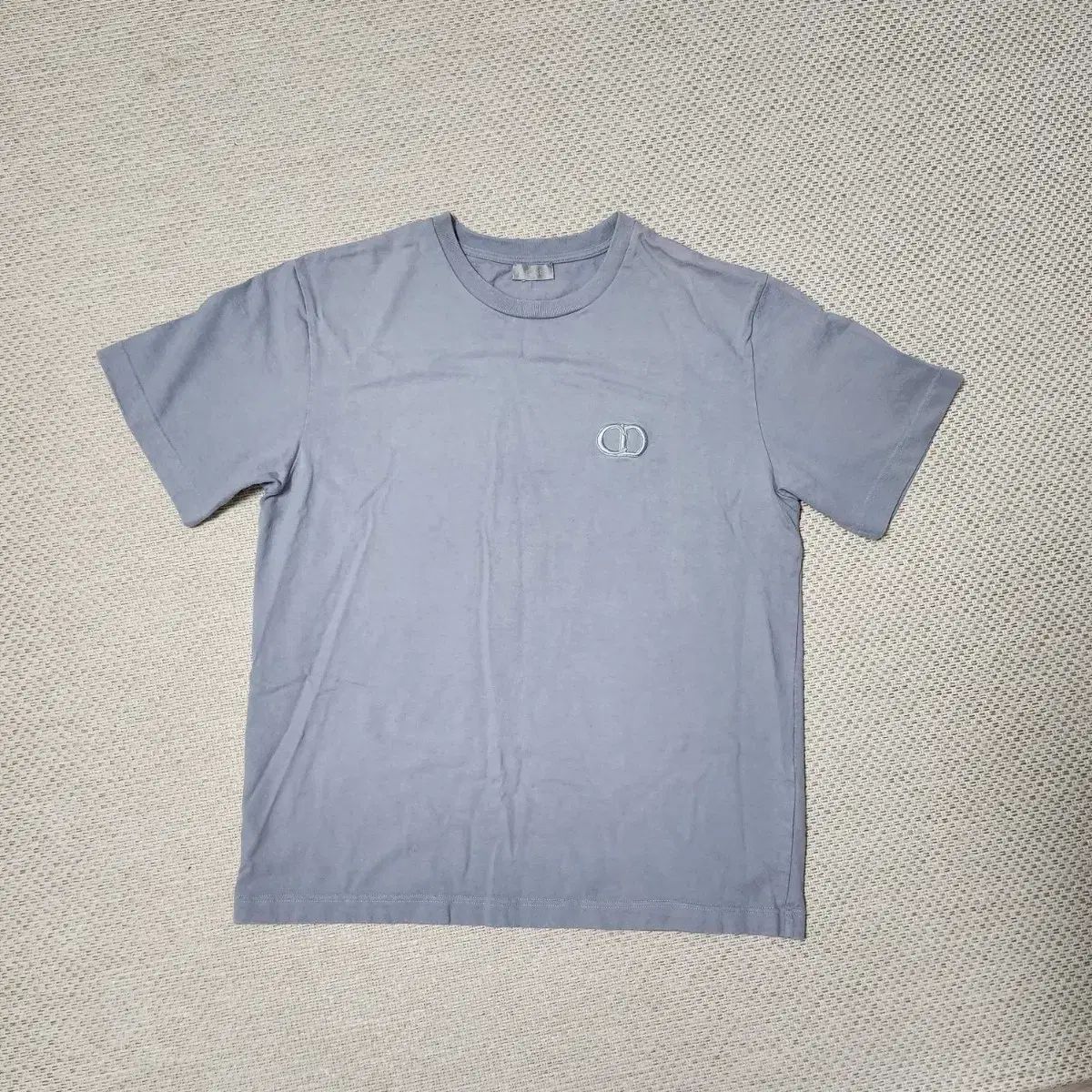 ディオール CD ロゴ 半袖 Tシャツ グレー