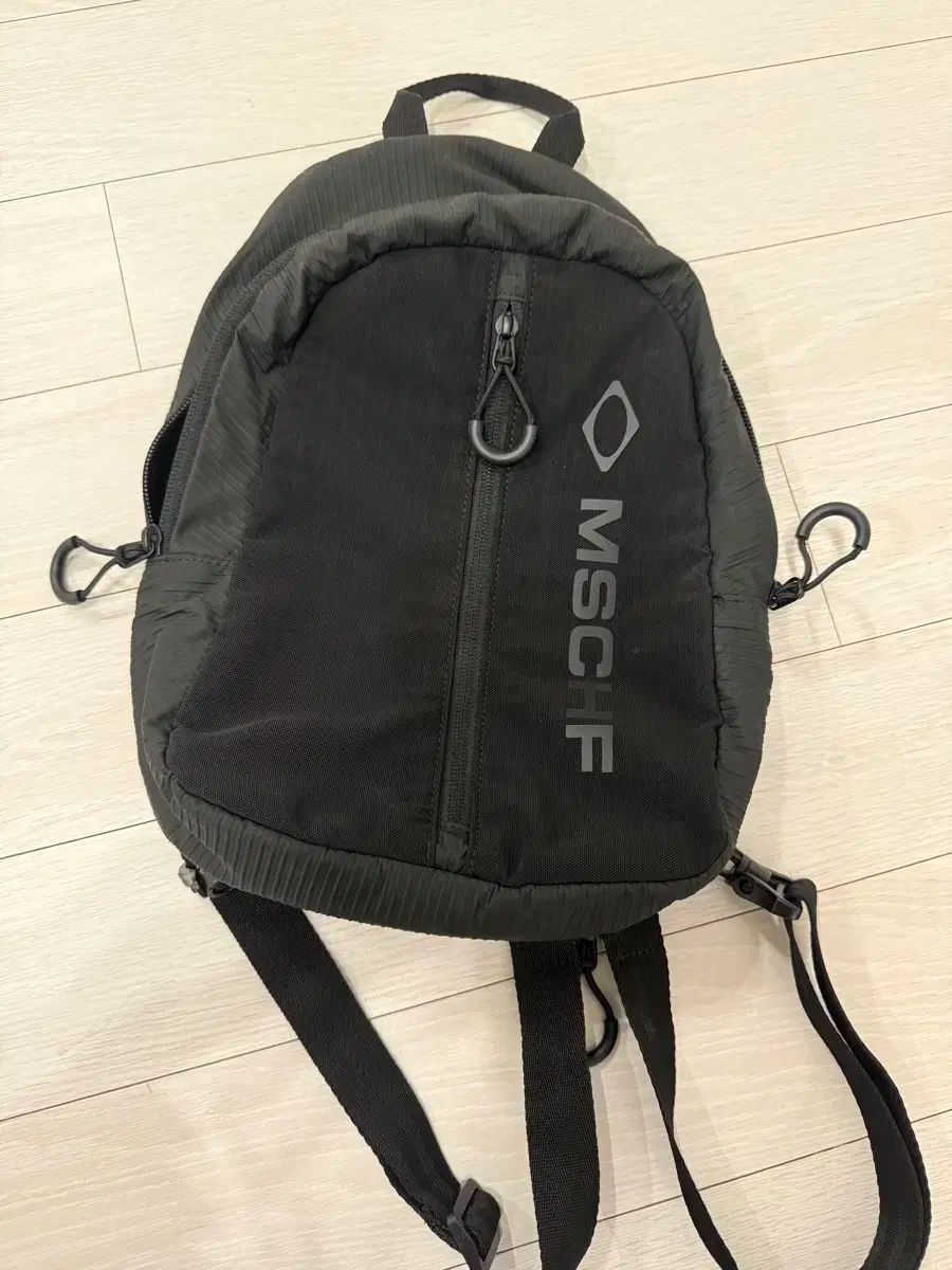 ミスチーフ ツーウェイ メッシュ スリングバック ブラック