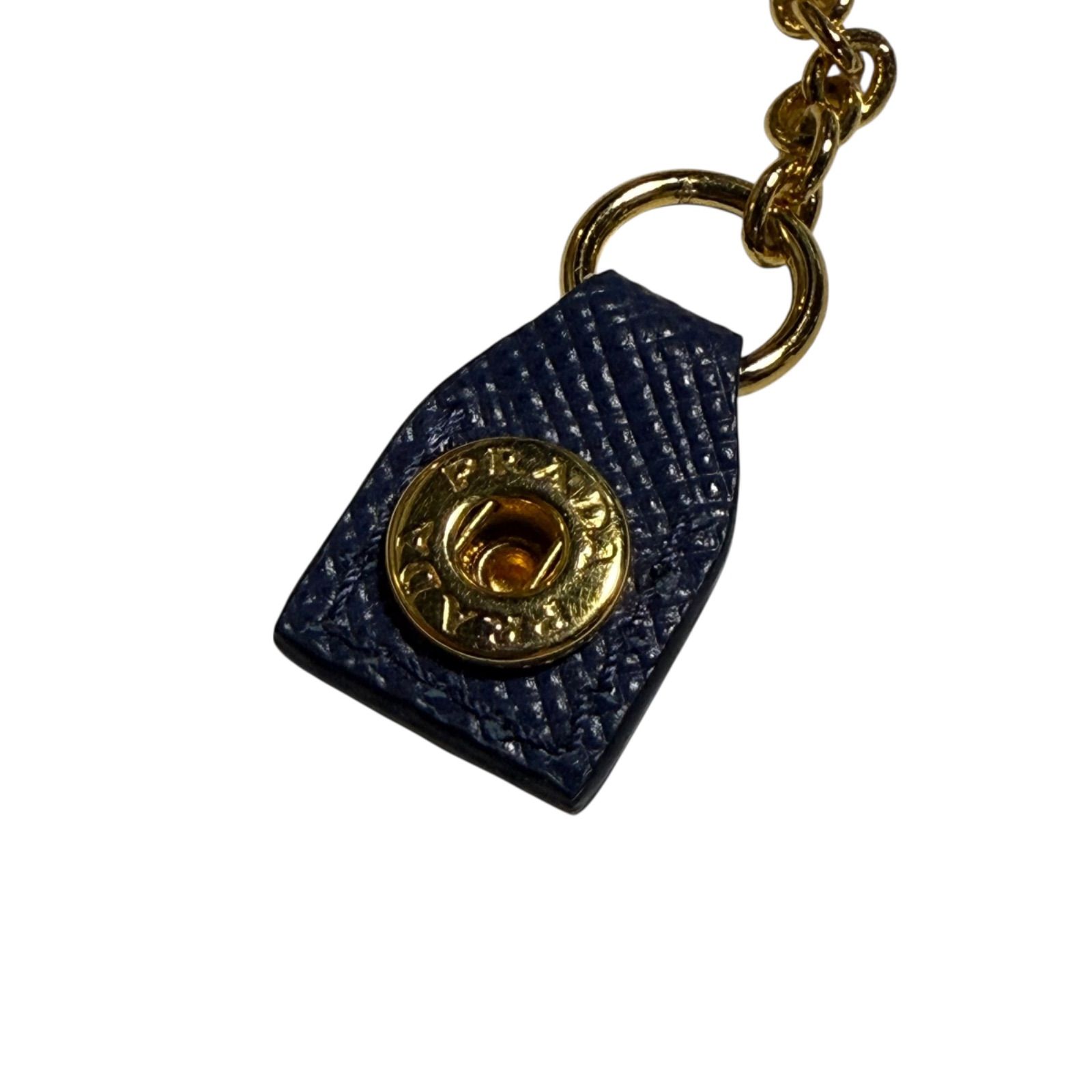 PRADA プラダ サフィアーノレザー パスケース チェーン カードケース