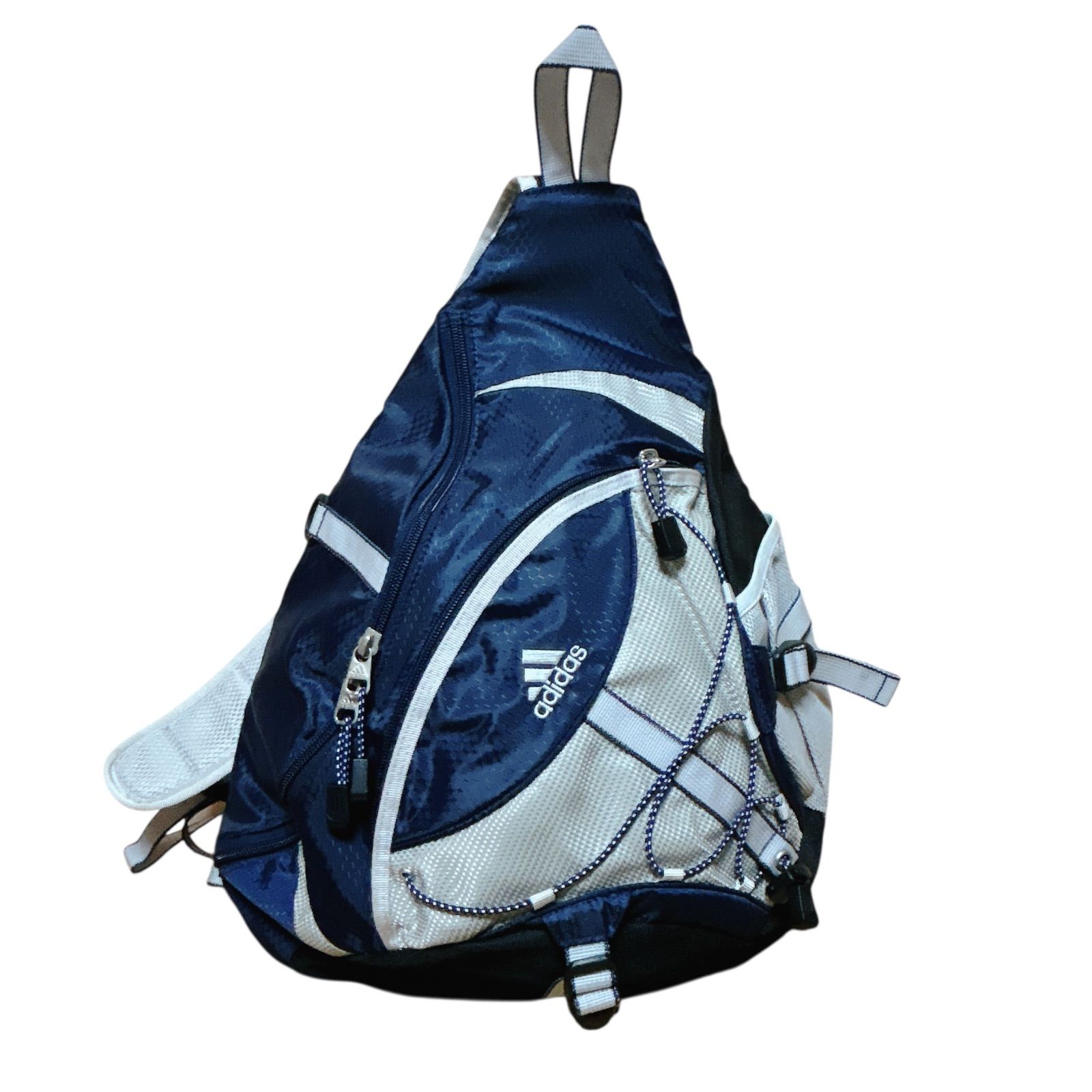 y2k adidas アディダス 90s ワン ショルダーバッグ archive City ボディ スリング バッグ