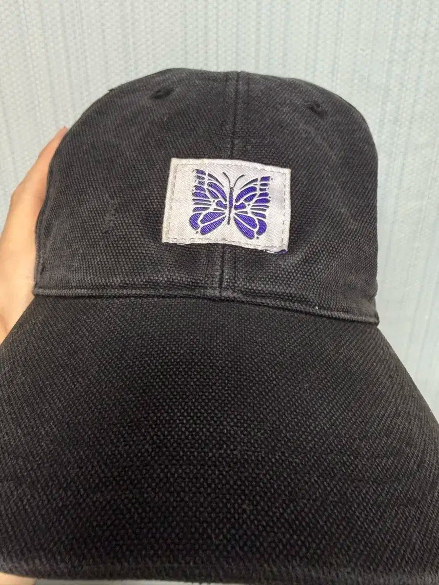 Needles ニードルズ 16 oz コットン キャンバス ウォーカーズ キャップ ブラック