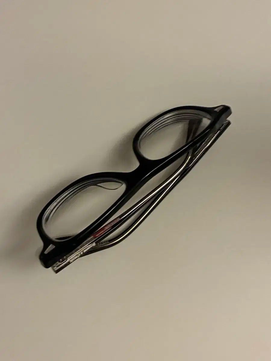 MUSEUM ミュージアム バイ ブラック ウェリントン メガネ