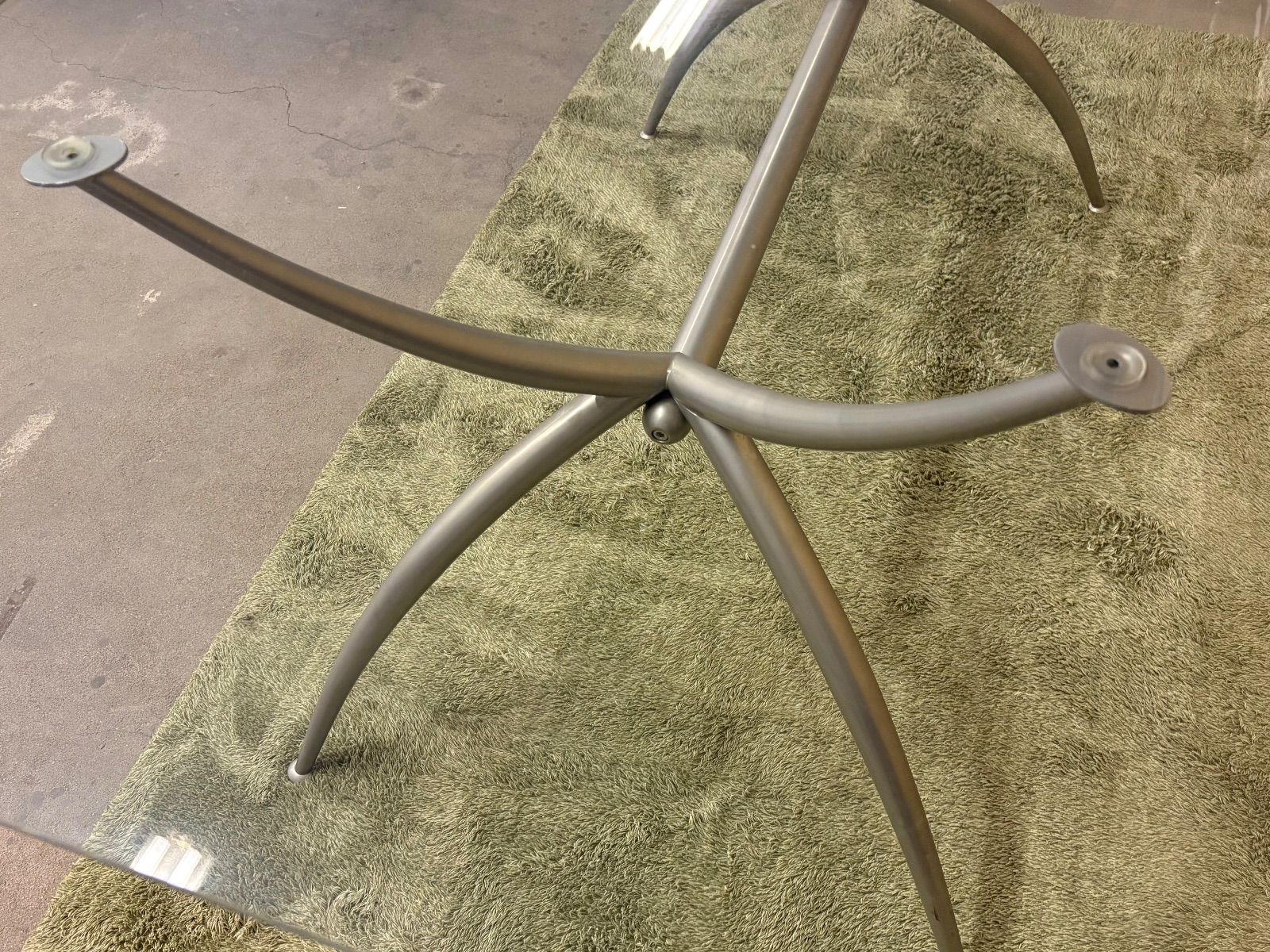 GL203 山口県下松市より ダイニングテーブル ガラステーブル カリガリス MARWIL-DEMENAGEMENTS_CH