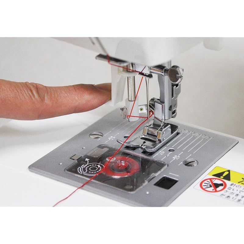  シンガー 電動ミシン フットコントローラー付き SN 55 e ホワイト キッチン 住宅設備