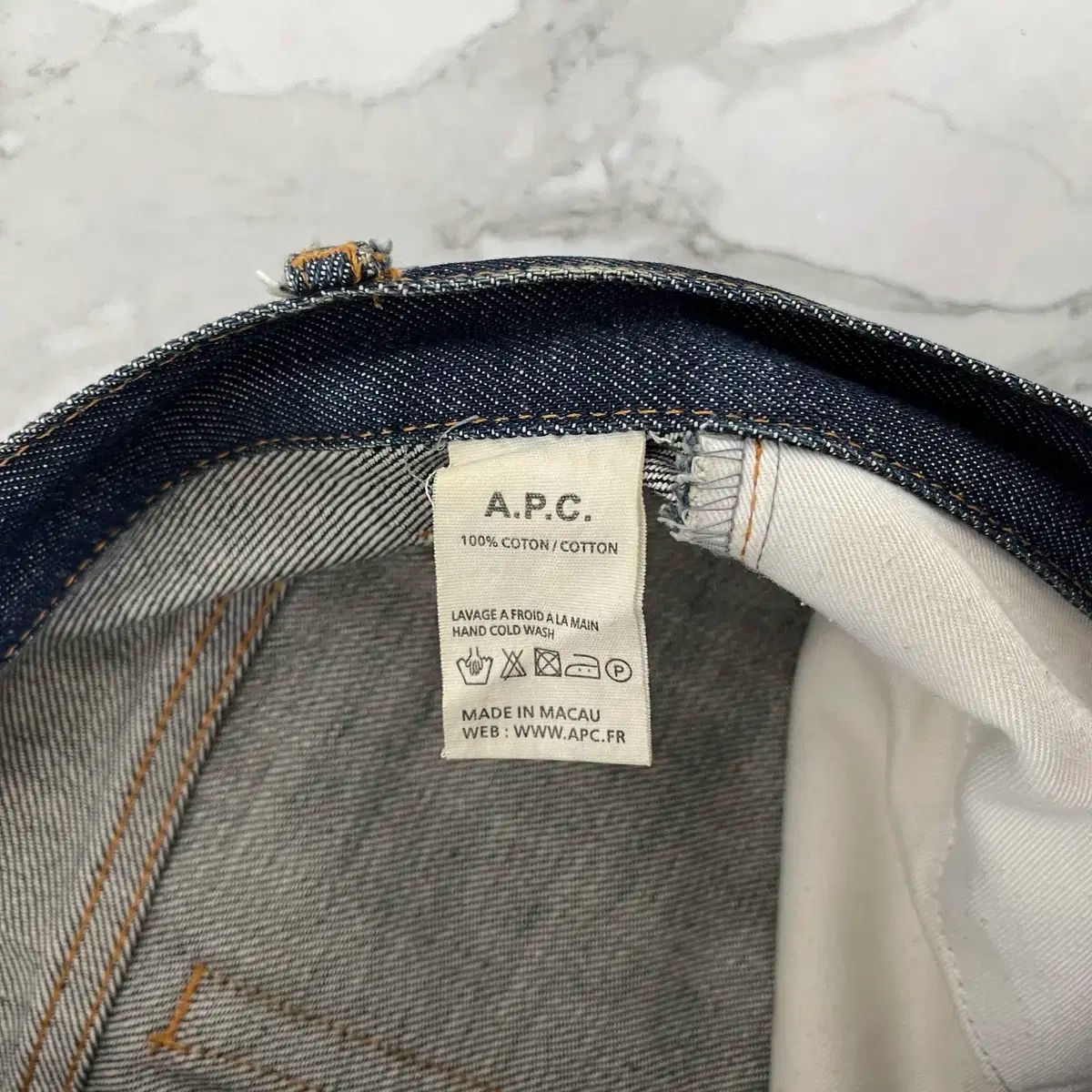 A.P.C. アペゼ プチ 生デニム デニム ズボン 28 DECORATOM_COM_BR