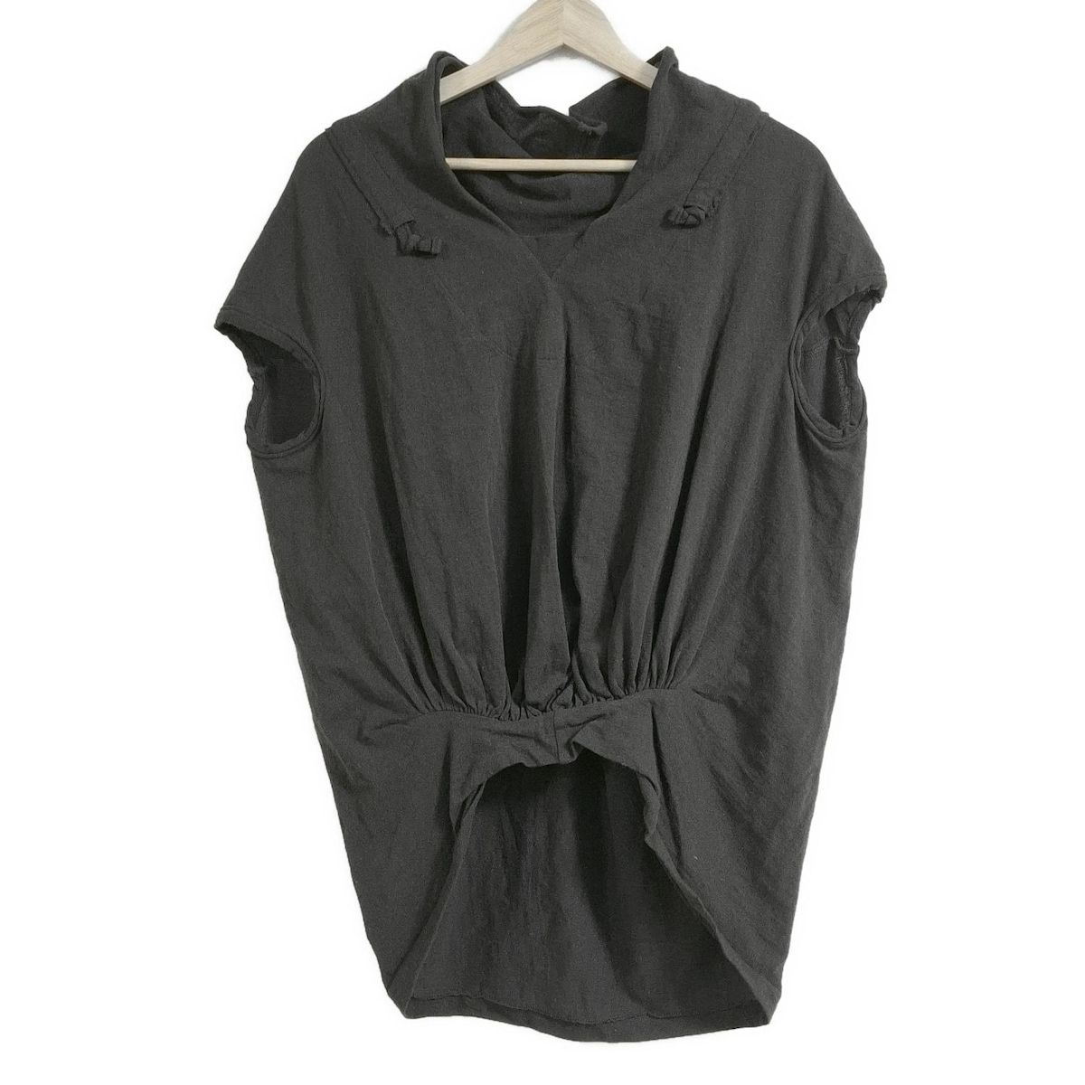 Y s ワイズ 半袖カットソー サイズ2 M レディース - カーキ クルーネック