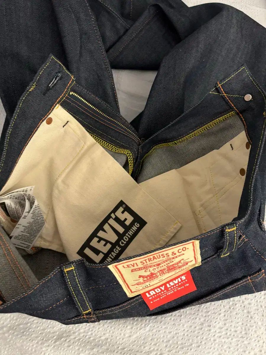 リーバイス LVC 1950S 701 デニム パンツ 26 DECORATOM_COM_BR