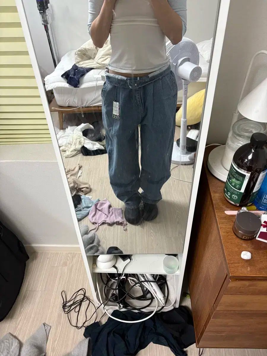 着用画像 YESEYESEE ズボン ジス着用