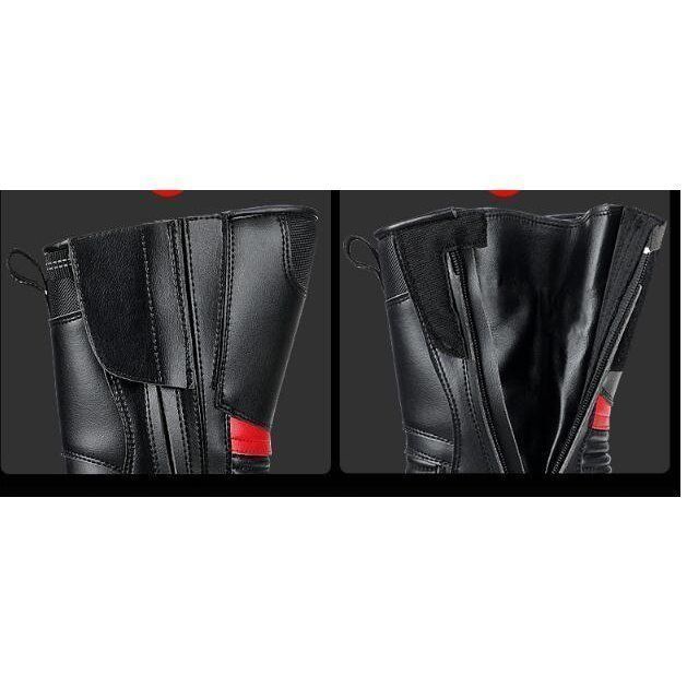 バイクブーツ レーシングブーツ オンロードブーツ ライディングブーツ メンズ バイク用品 40 25-25.5 cm -45 27.5-28 ベルト駆動 靴 