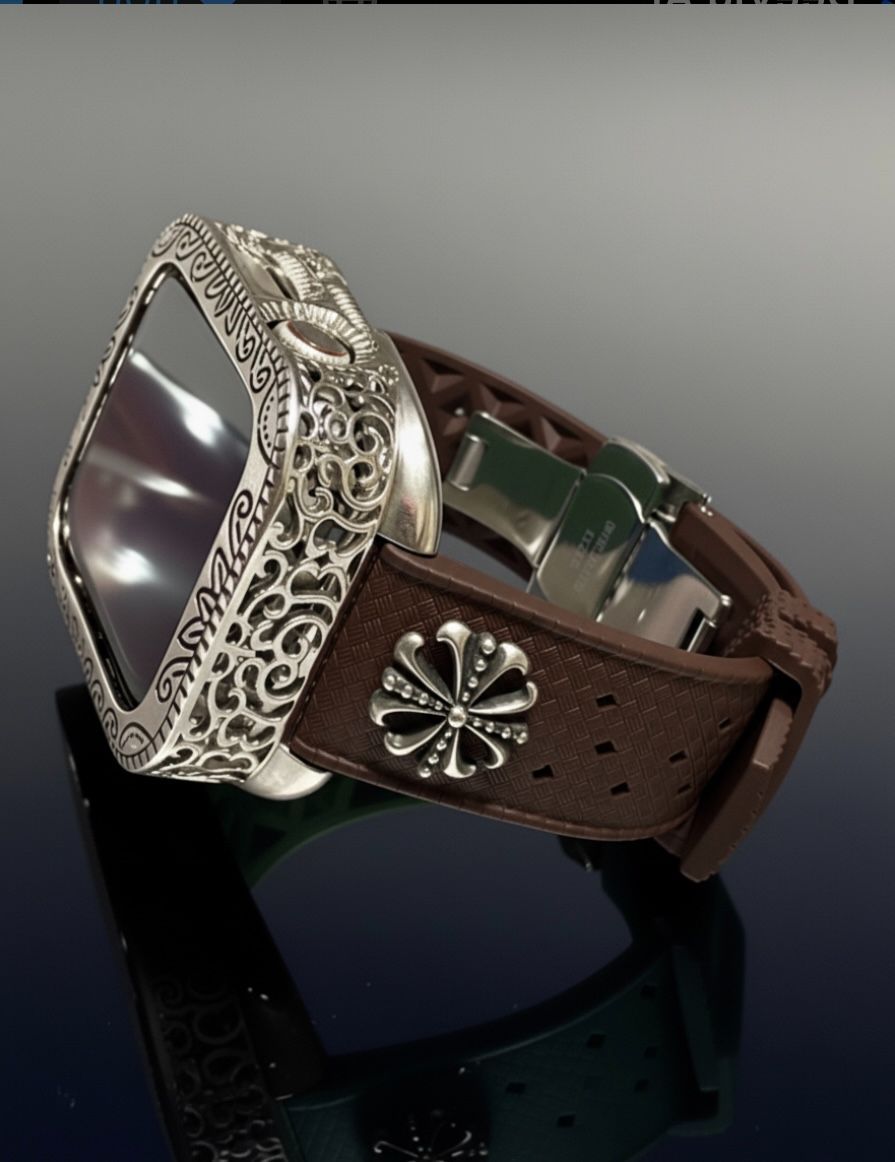 Apple Watchラバーバンドベルト