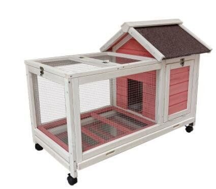 ネストボックス付き耐候性家禽ケージウサギケージ