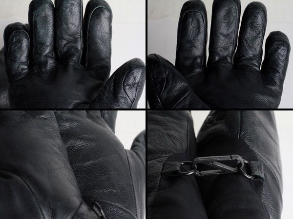  アークテリクス ゴアテックス レザーグローブ プリマロフト ARC TERYX 手袋 防寒 キャンプ アウトドア 黒 本革 オシャレ 雪 アメカジ スキー スノボー 手袋 小物