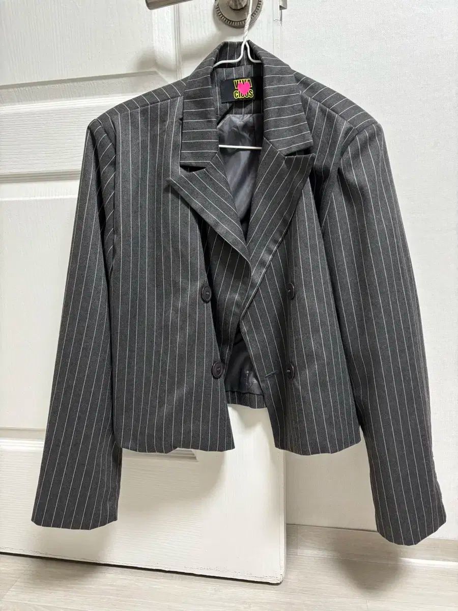 ストライプ レディース ジャケット キュロット セットアップ