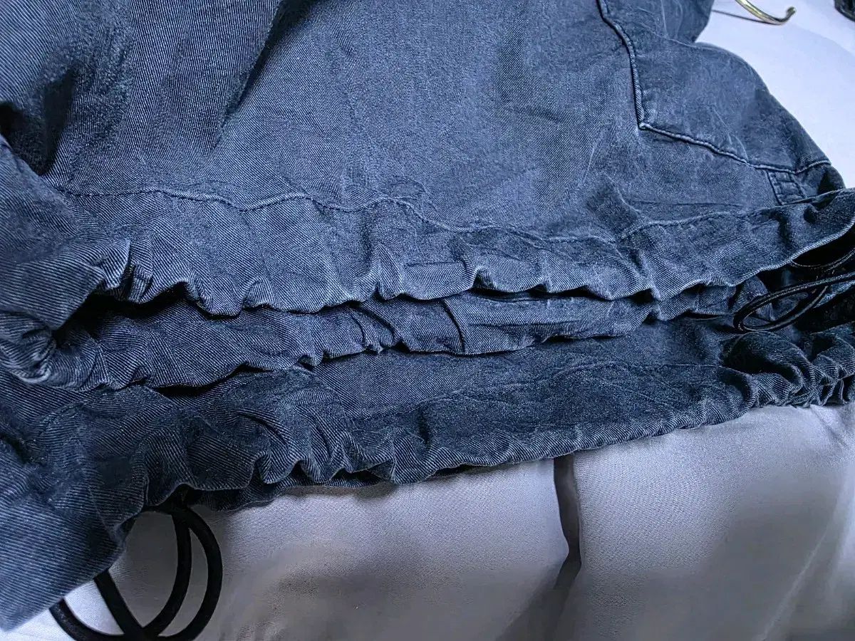 Hatchingroom ジップ カーゴ パンツ フェイディド ブラック 3 M