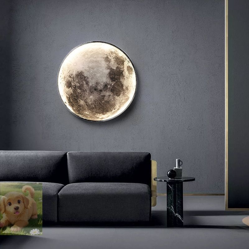 新入荷高品質ムーンライト 月 LED ウライトォール 80cm デザイン 室内照明 シーリグルーント リビグラインム