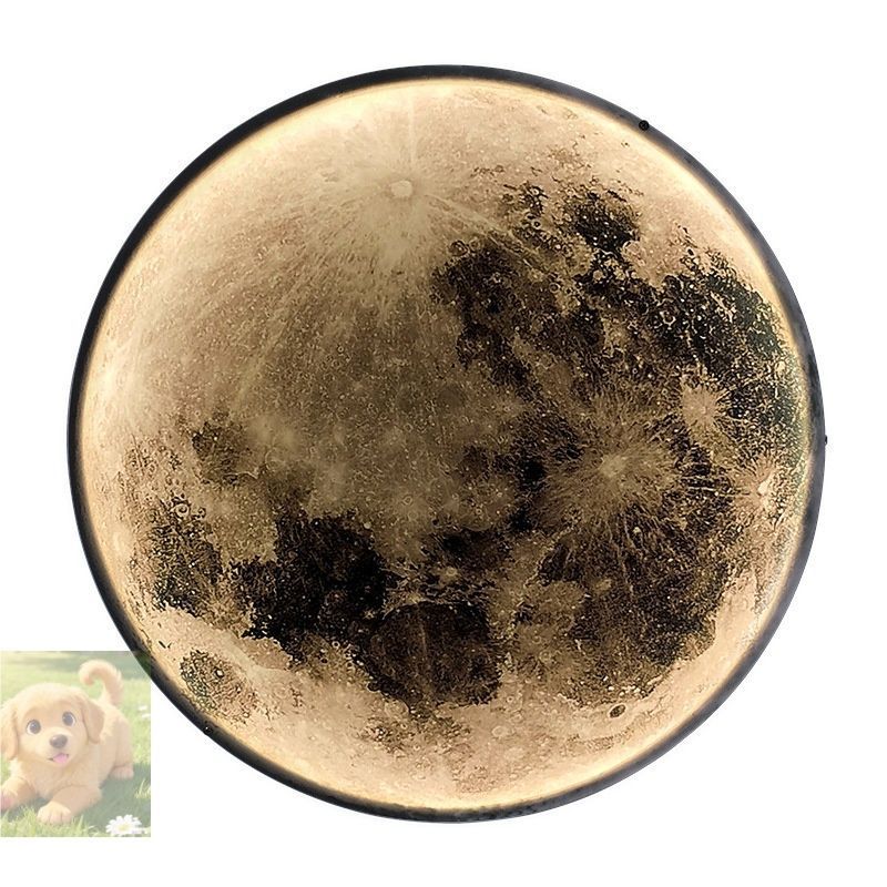 新入荷高品質ムーンライト 月 LED ウライトォール 80cm デザイン 室内照明 シーリグルーント リビグラインム