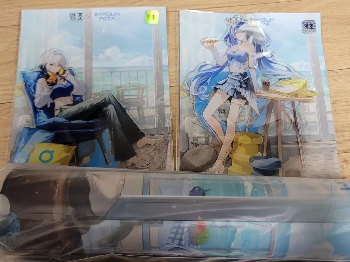 明朝ユノ ガルブレナ LDアクリルスタンド ゲーミングマウスパッド大型