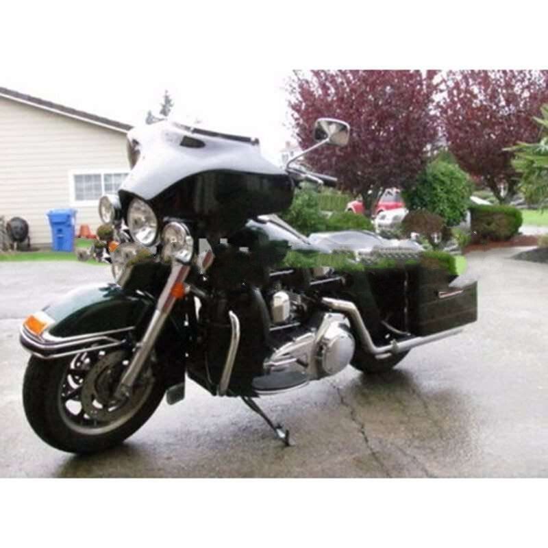 ハーレーツアラーロワーフェアリングFLHX FLTRXブラックロアフェアリングバガーロードキングストーリーグライ BRIGHTFACE_UK