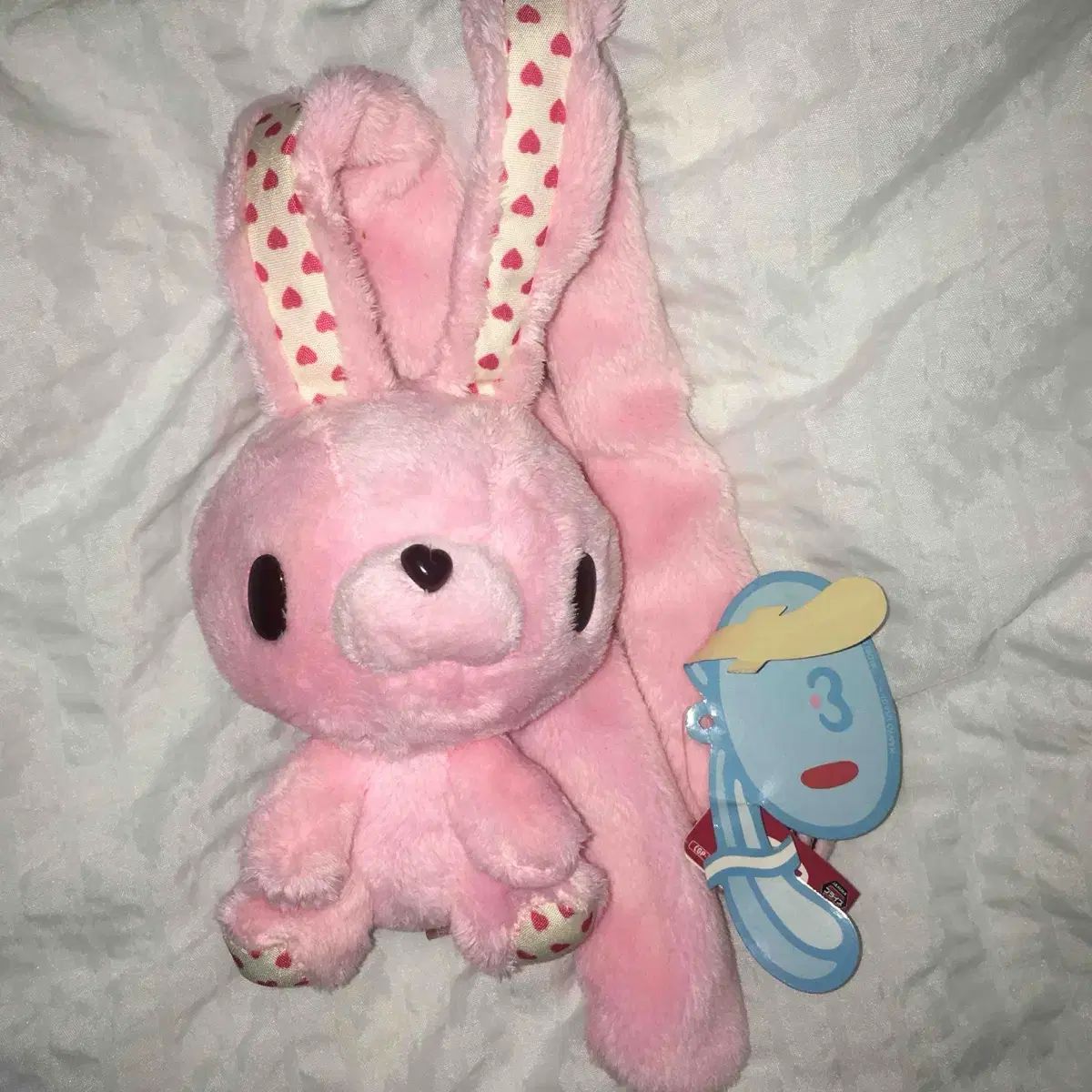 汎用うさぎ バレンタイン マスコット ぬいぐるみ キーホルダー - メルカリ