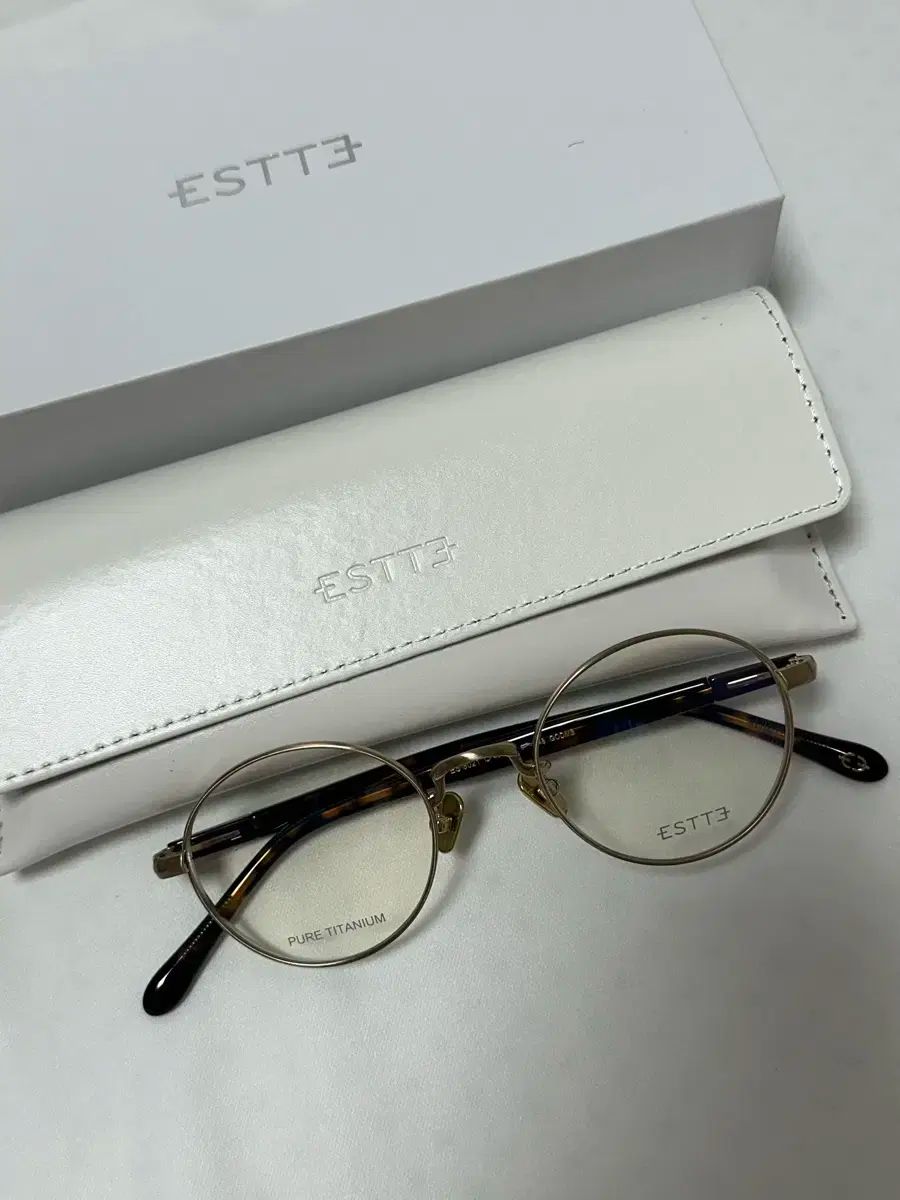 エステ メガネ メンズ レディース 金縁 メガネフレーム estte