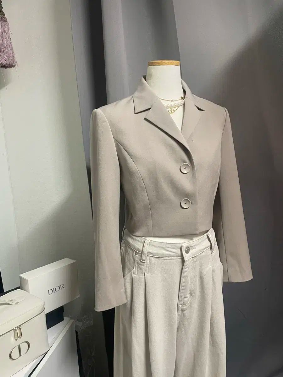 イッミシャ クロップドジャケット