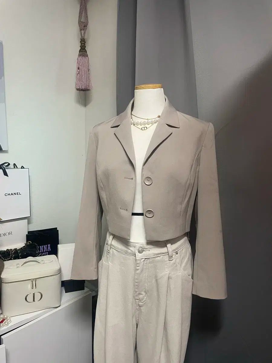 イッミシャ クロップドジャケット