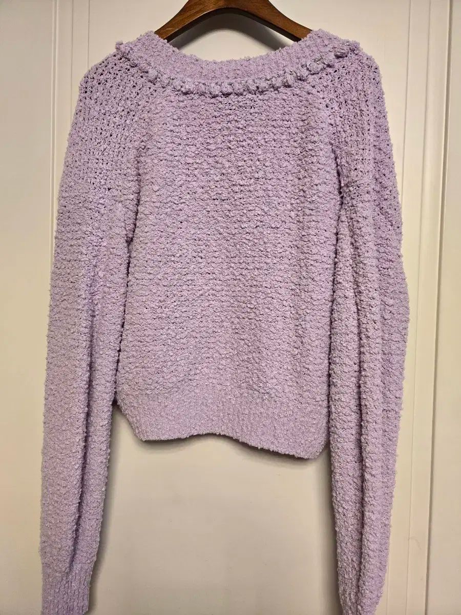  ハンサム 23 ランバン ブークレ ニット カーディガン 長袖 カーディガン ボレロ アンサンブル