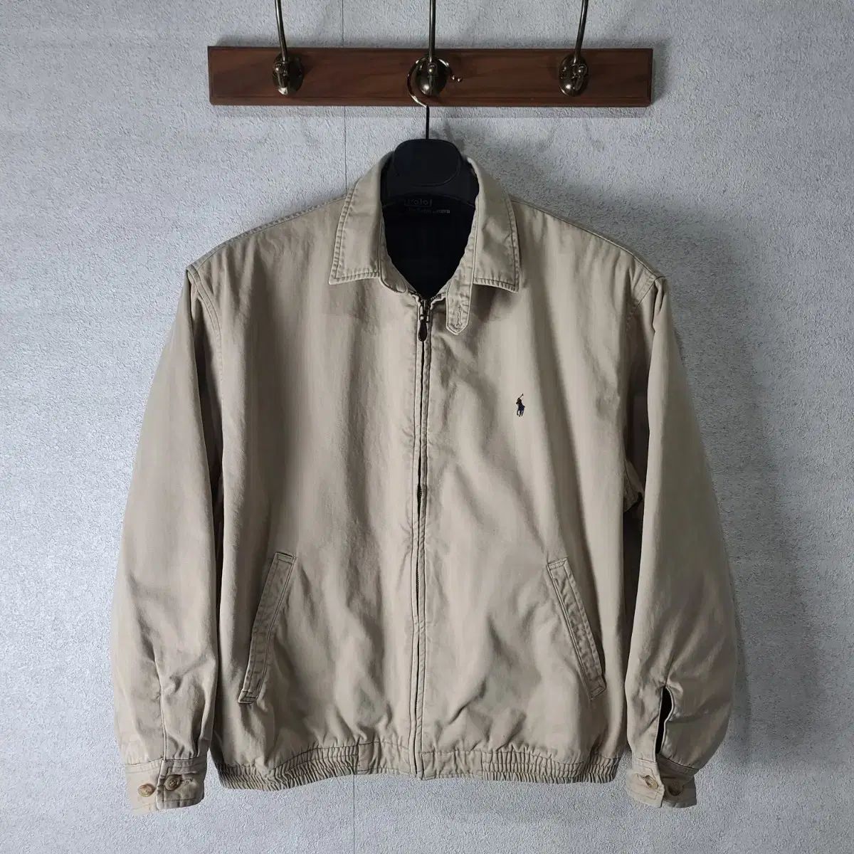 ポロラルフローレン インナー ブラックウォッチ スイングトップ ジャケット 100