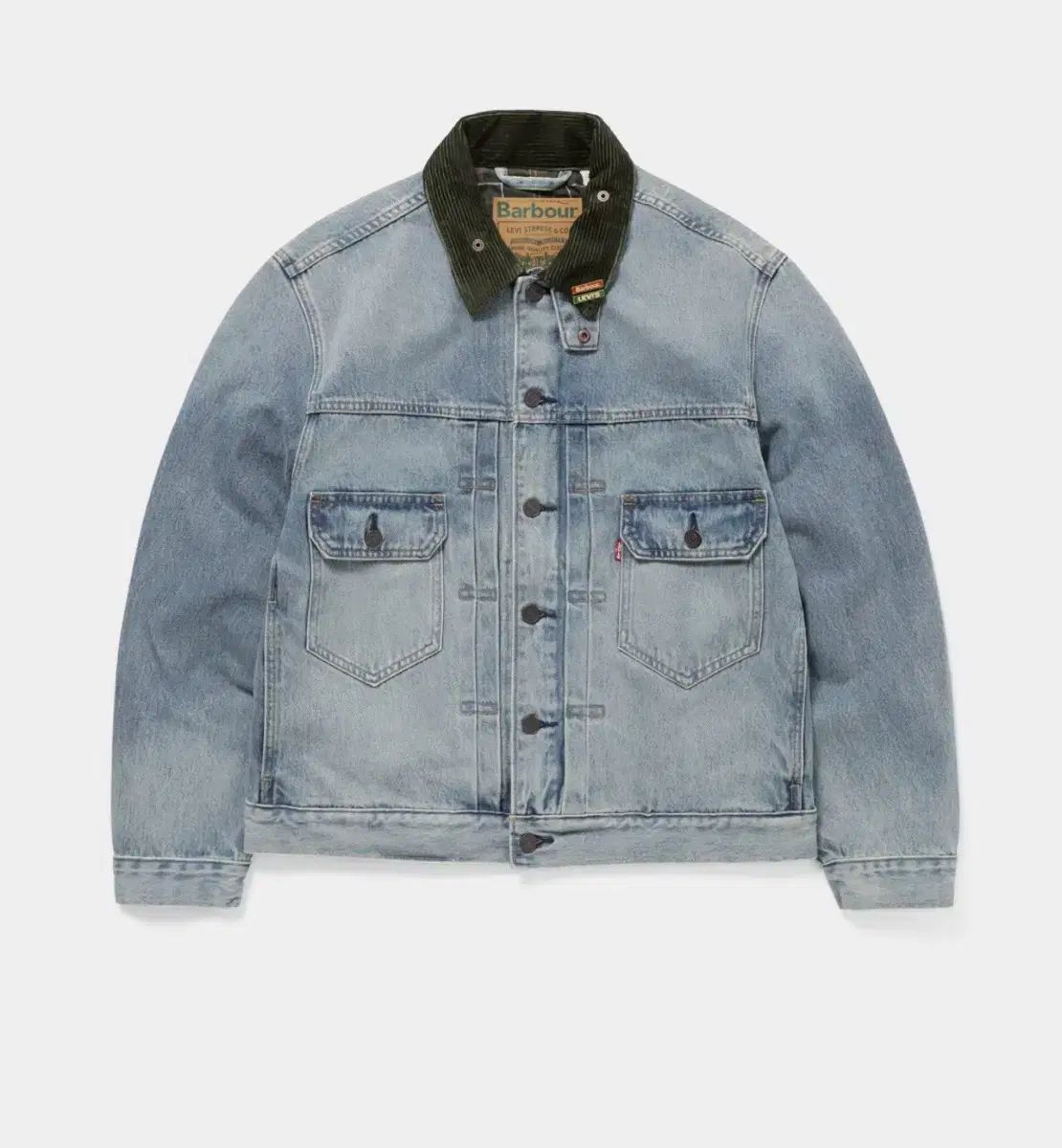 リーバイス バブアー デニムジャケット L