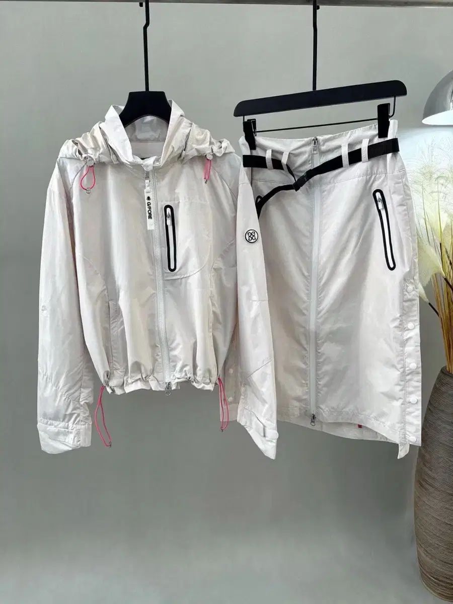 G FORE ジーフォア レディース レインコート セット ウィンドブレーカー ジャケット スカート