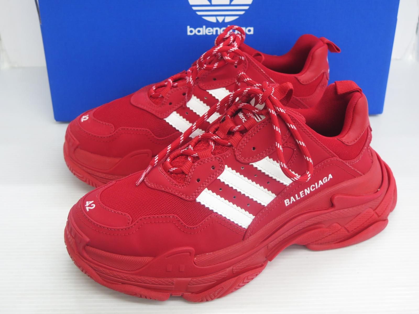 BALENCIAGA×adidas バレンシアガ/アディダス 712821 Triple S トリプル