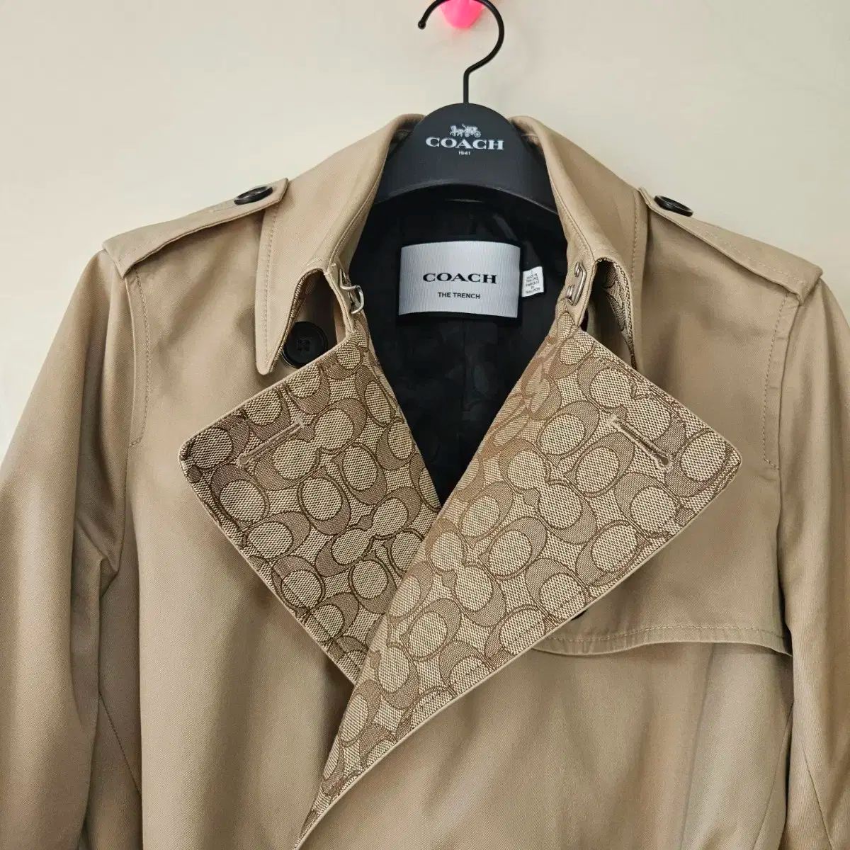 コーチトレンチコート