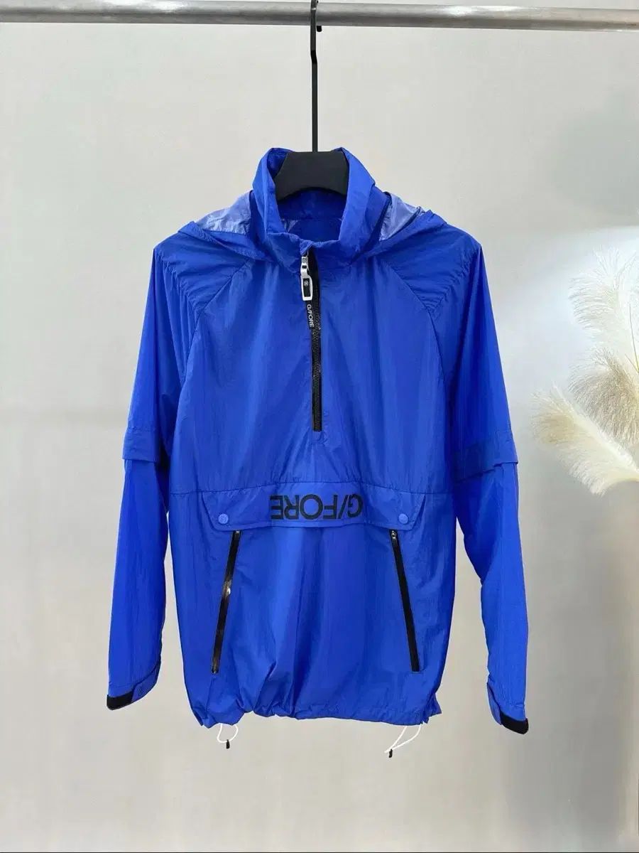 G FORE ジーフォア ブルー Anorak アノラック ウィンドブレーカー レインコート ジャケット
