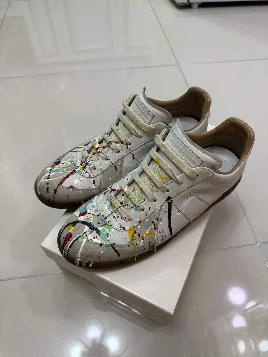 メゾンマルジェラ ドイツ軍 ペインティング 41 5サイズ