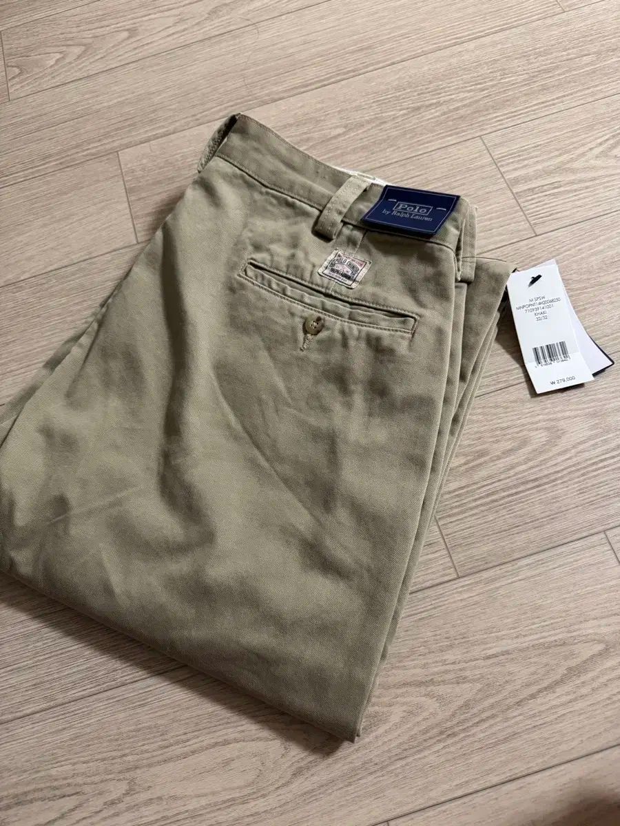 ポロラルフローレン コットンツイル ビッグ チノパンツ