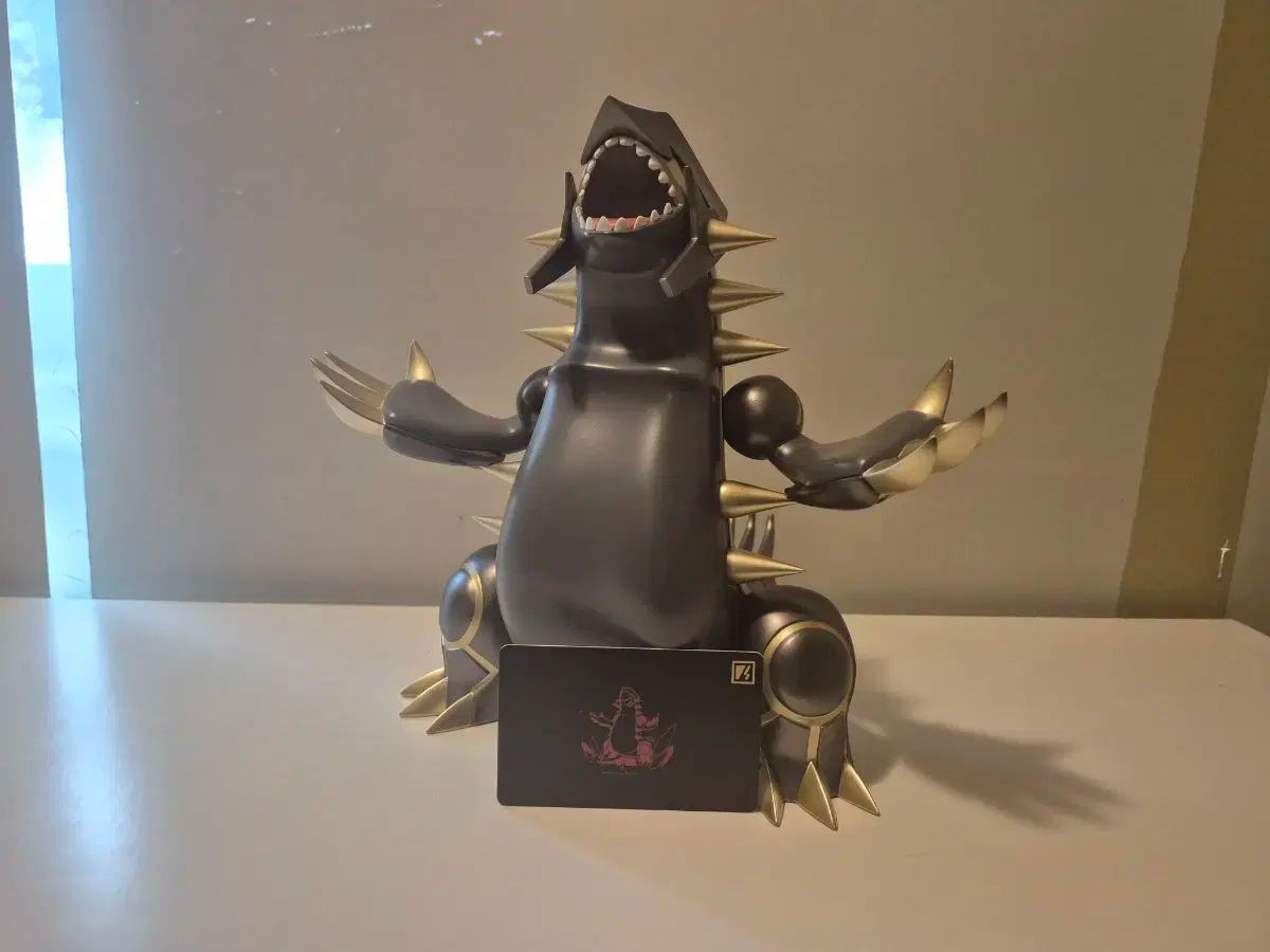 ポケモン スケールワールド VS グランドン ブラック レジン フィギュア